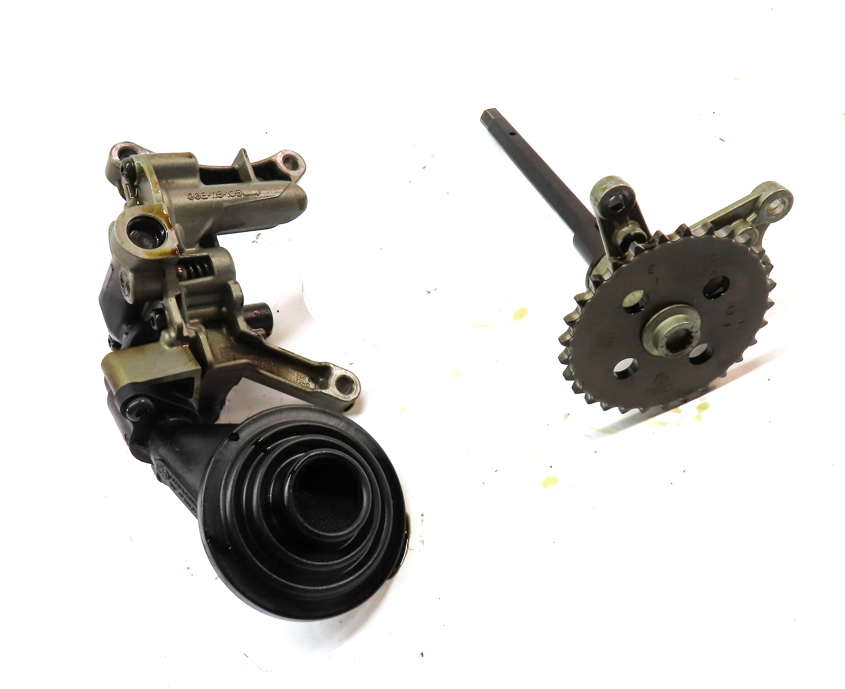 2011 AUDI Q7 (4L) 3.0L SUPER (CJWC) ENGINE MOTOR OIL FLUID PUMP ASSEMBLY — exact item pictured